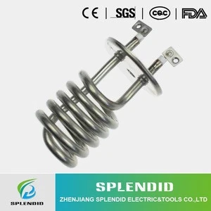 Splendid electric immersion water heater gas cooker part washer heating pipe manufacturer