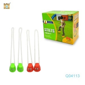Sport toy jumping plastic stilts game for child jumping stilts