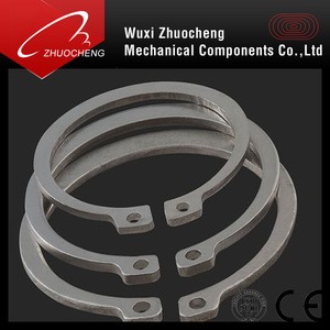 SS304 SS316 stainless steel retaining ring for shaft DIN471