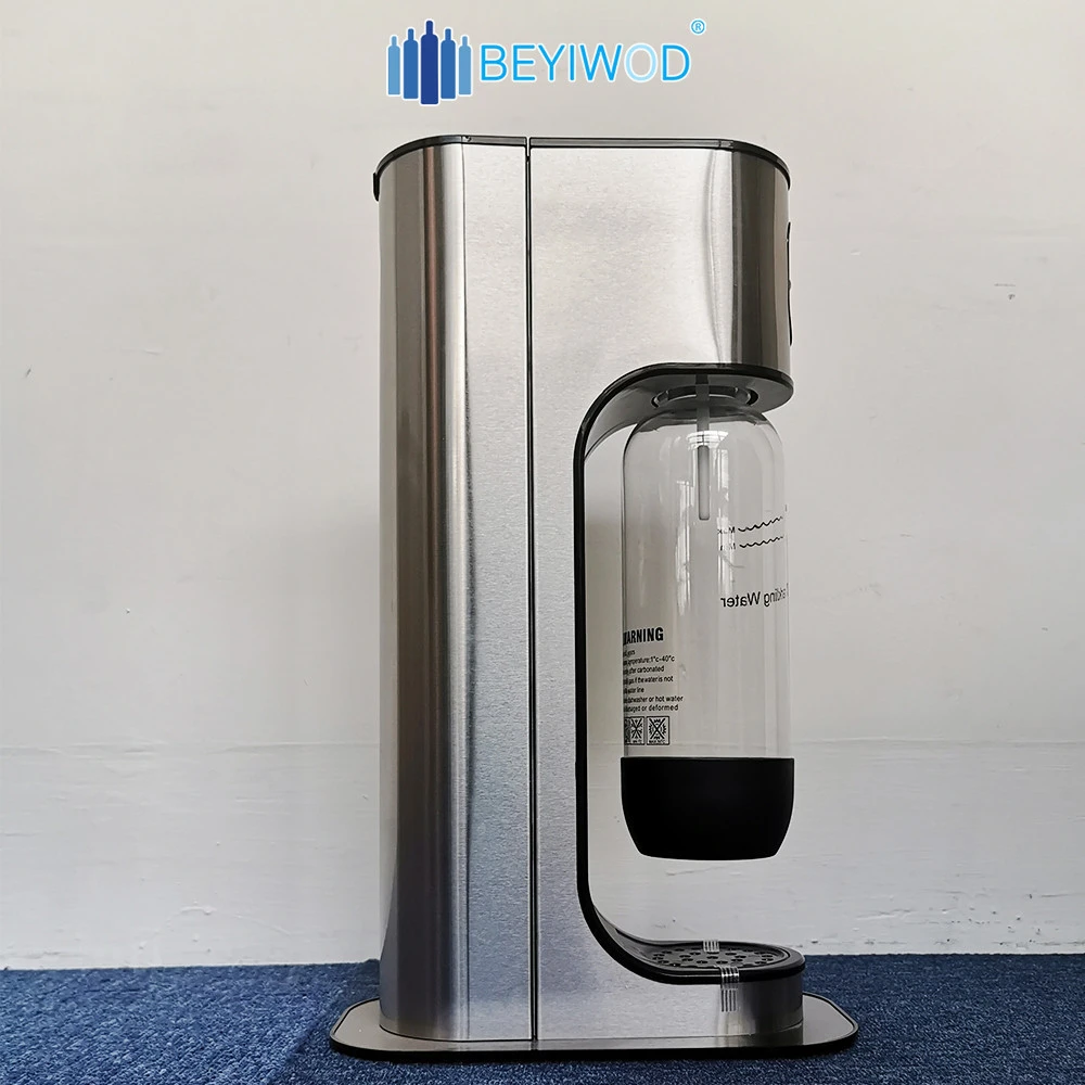 Stainless steel soda maker machine sparking water maker with PET bottle and co2 cylinders