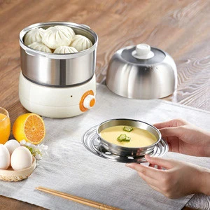 Stainless steel steamer pot three-layer electric hot pot/pan/steamer electric hot pot table multi-purpose Electric chafing dish