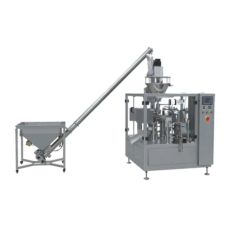 Star Machinery Automatic Multi-Function Rotary Pre-Made Pouch Bag Filling Powder Food Package Packaging Packing Machine