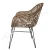 Import Steel wire Vintage Urban Wicker Rattan Restaurant Chair from China