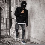Streetwear Trouser Ripped Biker Skinny men jeans