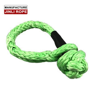 (StrengthMax ) 12 strand Synthetic uhmwpe soft Shackle for Yacht, boat shackle