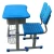 Import Study table and chair student desk double school desk and chair from China