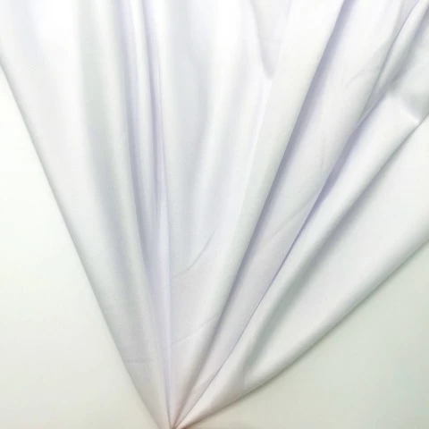Sublimation Blank 100% Polyester Interlock Jersey Fabric white color for T-shirt