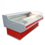 Supermarket Deli Display Refrigerator Supermarket Meat Dish Chiller  Meat Fish