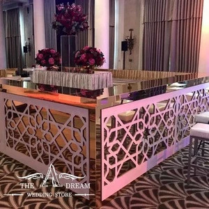 TAD-BT022 New Design Acrylic Bar Table for Wedding and Event Furniture / Mobiliario de Bar From The A Dream Wedding Store
