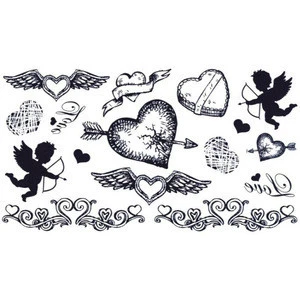 TE035 Love Angel Tattoo Stickers /Safe Temporary sticker tattoo
