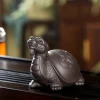 Tea pet ornaments ceramic products personalized tea Jinchan dragon turtle animal Kung Fu Tea Set
