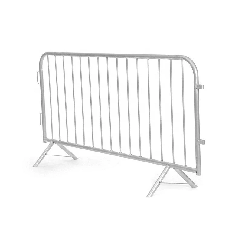 Temporary Road Safety Traffic Crowd Control Barrier Metal Fence