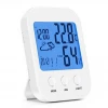 TH202 Household Luminous Indoor Electronic Thermometer High - precision Baby Room Temperature Hygrometer
