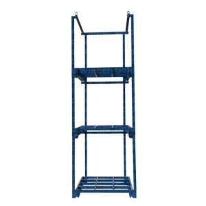 The latest inventions 3 Layer Stackable heavy duty steel metal cage pallet