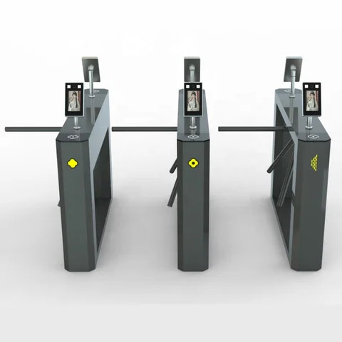 Buy Three Rods Gate Out Door Face Recognition Access Control Bridge ...