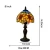 Import Tiffany Designs Holders Glass Lamps for Hotel Italia Lamp Bedroom Accent Stained European Bedside Sunflower Style Night Light from China