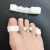 Import Toe Separator Hallux Valgus  Overlapping Toe Correction Orthoses Hammer Toes Spacer Straightener Foot Pedicure Tool from China