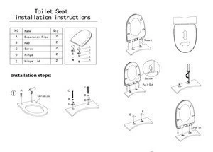 Toilet PP/UF toilet seat cover,slow down seat cover toilet seat cover manufactory