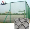 Top Quality pvc coated chain link mesh driveway gates safety fence mesh  for outdoor decoration