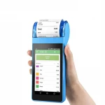 Touch Screen Pos System Android 7.0 Sim Card NFC Credit Card Mobile Handheld Pos Terminal With Printer