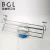 Import Towel Rack with Towel Bar Hotel Bathroom Design Shower Brass Acceptable 2 Years T/T,L/C Chrome,copper CN;ZHE Double Modern 19120 from China