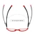 Import TR90 Frame Flexible Magnetic Adjustable reading glasses with Silicone Cords reading glasses magnet from China