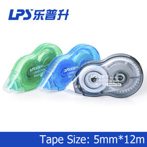 Transparent Color Black Correction Tape T-90215 Student Correction Supplies 5mm X 12m