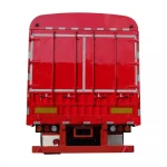 Truck Livestock Bestiame Camion Bulk Transportation Stake Fence Semi Trailer