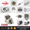 Two cylinder air-cooled four stroke 250cc motorcycle engine assembly CA250 engine