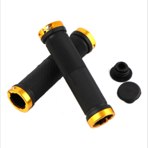 UCHOME New MTB Bike Bicycle Comfortable Lock-On Handlebar Rubber Grips With Bar End
