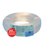 UL1180 300V 200 degree 32~10awg PTFE Extruded silver nickel plated high temperature copper wire and cable