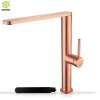 Ultra thin new 304 stainless steel brushed gold, black, gray, rose gold colors faucet kitchen Basin bathroom faucets