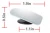 Import Universal 2" 360 Degree Rotate Adjustable Fan Shaped Convew Frameless HD Blind Spot Car Mirror from China