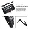 Universal Car Audio Cassette Player Adapter Connecting with 3.5mm Male Jack for All Smartphones, CD players, iPod, iPad, iPhones