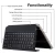 Universal tablet case with shockproof removable wireless bluetooth Keyboard cover case for ipad 9.7 inch