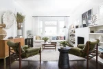 Upholstered  Modern Benches and ottomans With Adjustable Feature And Fabric Material