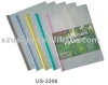 US-3306 A4 Transparent slide grip report folder shantou yuansheng