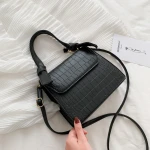 US Hot Sale  New stylish hand-held alligator shoulder bag women hand bags