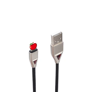 Usb data cable made of aluminum alloy data line cable faster and more stable braided data cable