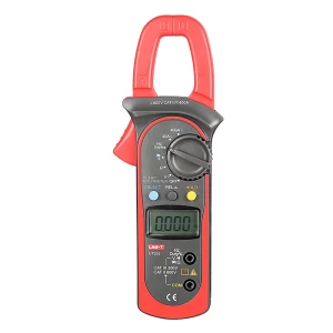 UT203 DC/AC Voltage Current Digital Clamp Meter LCD Digital Auto Range Clamp Multimeter with Resistance, Frequency Measurement