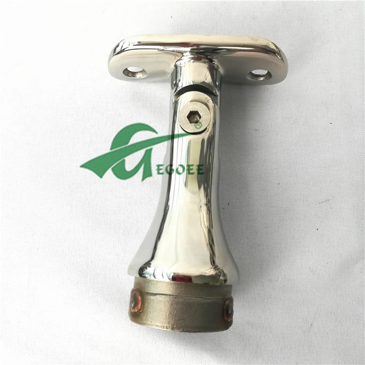 Buy Vertical Handrail Brackets 304 Stainless Steel Pipe Balustrades Top ...