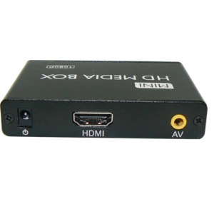 Voxlink mini full hd 1080p SD Card usb media player for tv HDMI with HDD HDMI media player tv box car media player usb/sd fm