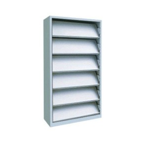Wall Vertical 6 Layer Magazines Periodicals Organizer Display Storage Racks Stand