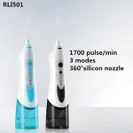 Water jetting unit dental flosser toothpick
