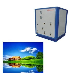 Water Source Heat Pump 19KW Use Casing Heat Exchanger And R410A Or Other Refrigeration R32