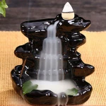 Waterfall Design Backflow Ceramic Smoke Incense Burner