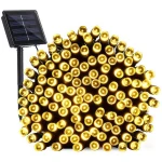 waterproof 33ft 100 led solar string lights out door fairy lights used for holiday lighting