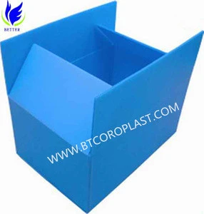 waterproof  Folding corrugated plastic box