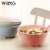 Import Wheat Fiber Biodegradable Bowls Disposable Salad Used Bowl Plastic Bowls For Soup And Noodles Bamboo Fiber from China