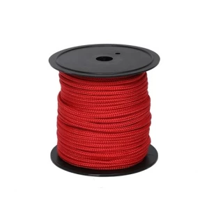 White Black Red Polyester 6mm Polypropylene 5mm 4mm Nylon Cord Braided Rope for drum djembe rope
